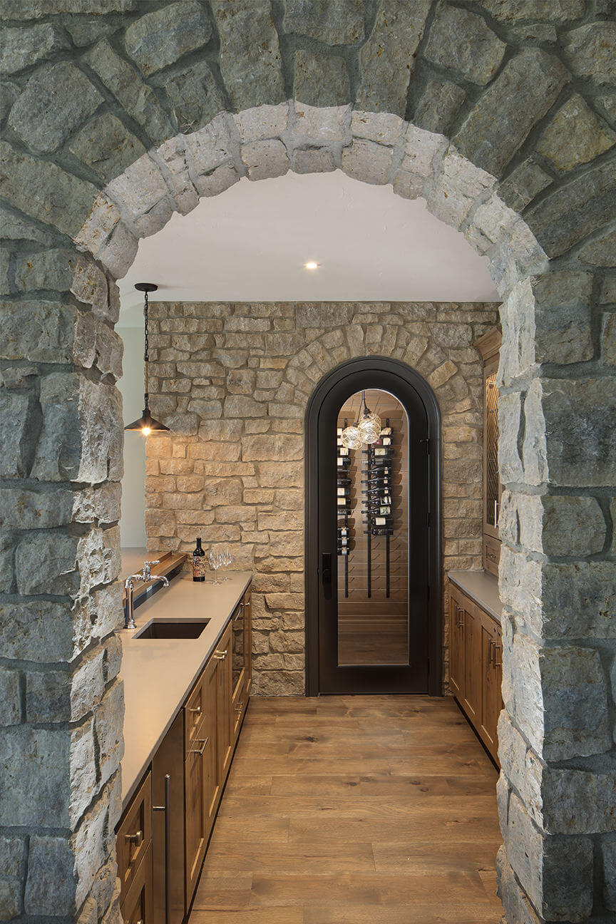 Bar Stone Doorway